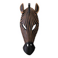 Zebra Mask Wall Plaque